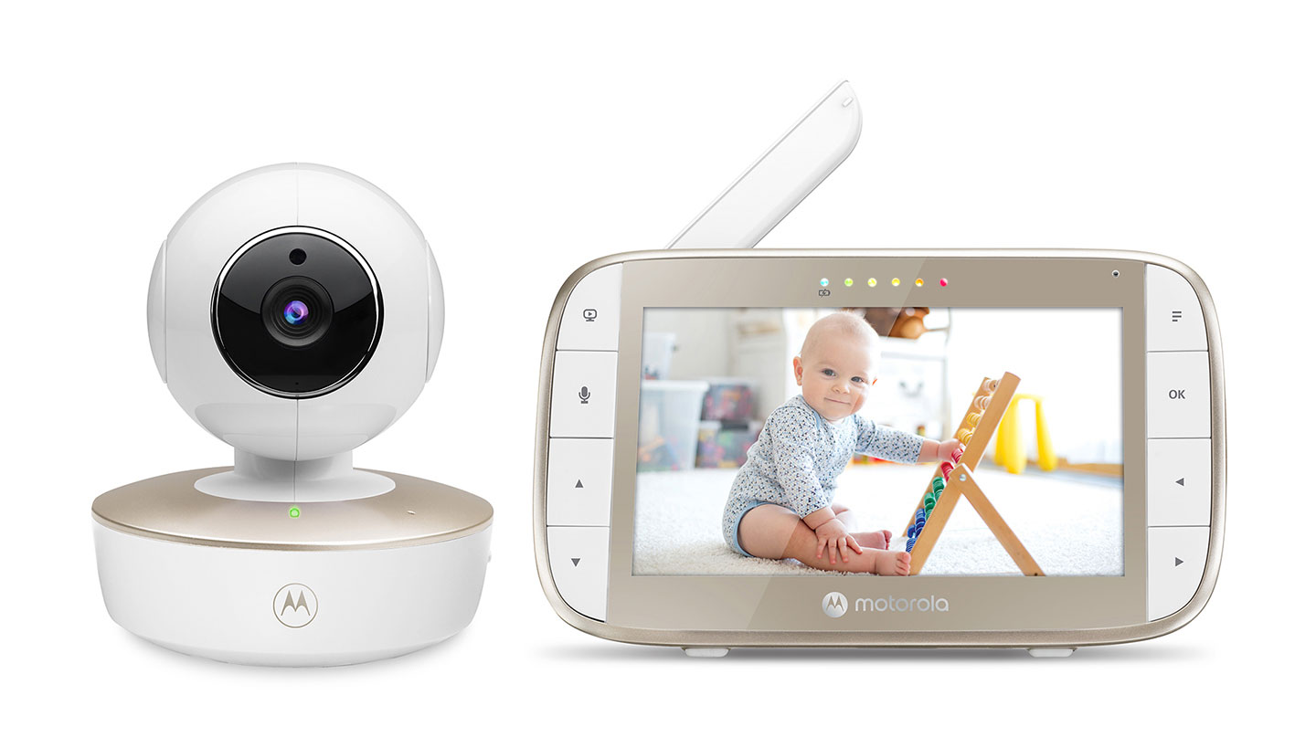 VM50g Video Baby Monitor - 5" screen 2 way talk with room temp monitor - Product image